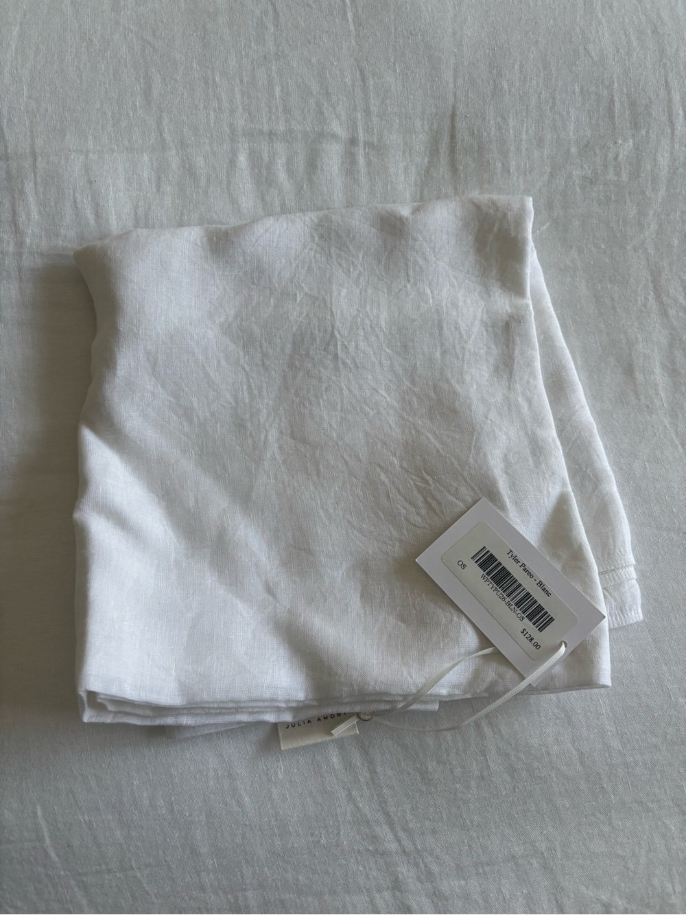 NWT Julia Amory Tyler Pareo, Blanc